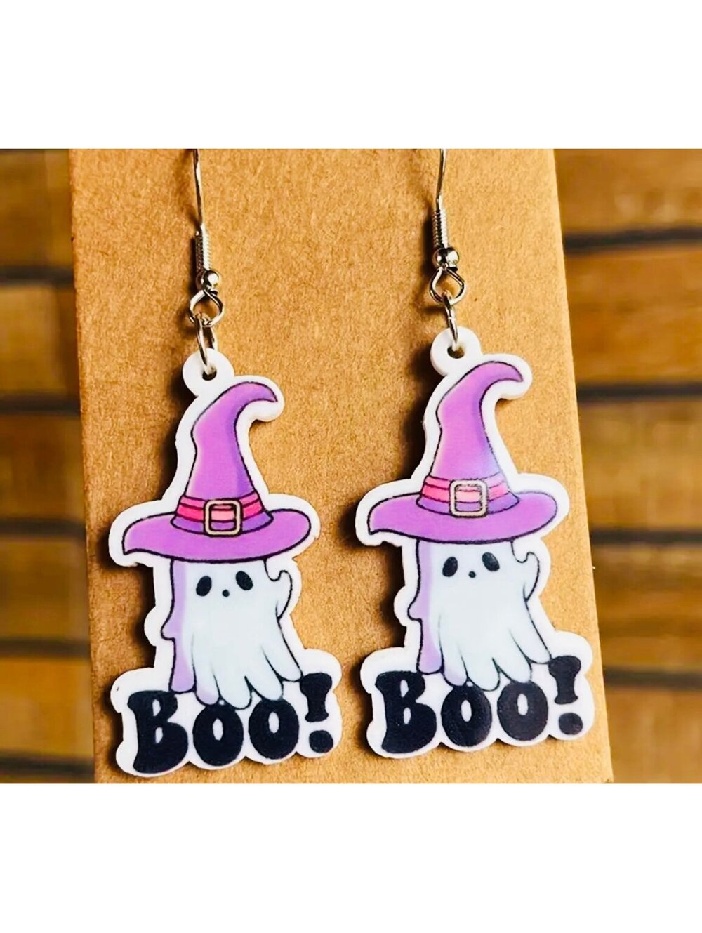 New - *Halloween* - Ghost Dangle Earrings